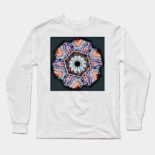 Beholder, The End (Bordered) Long Sleeve T-Shirt